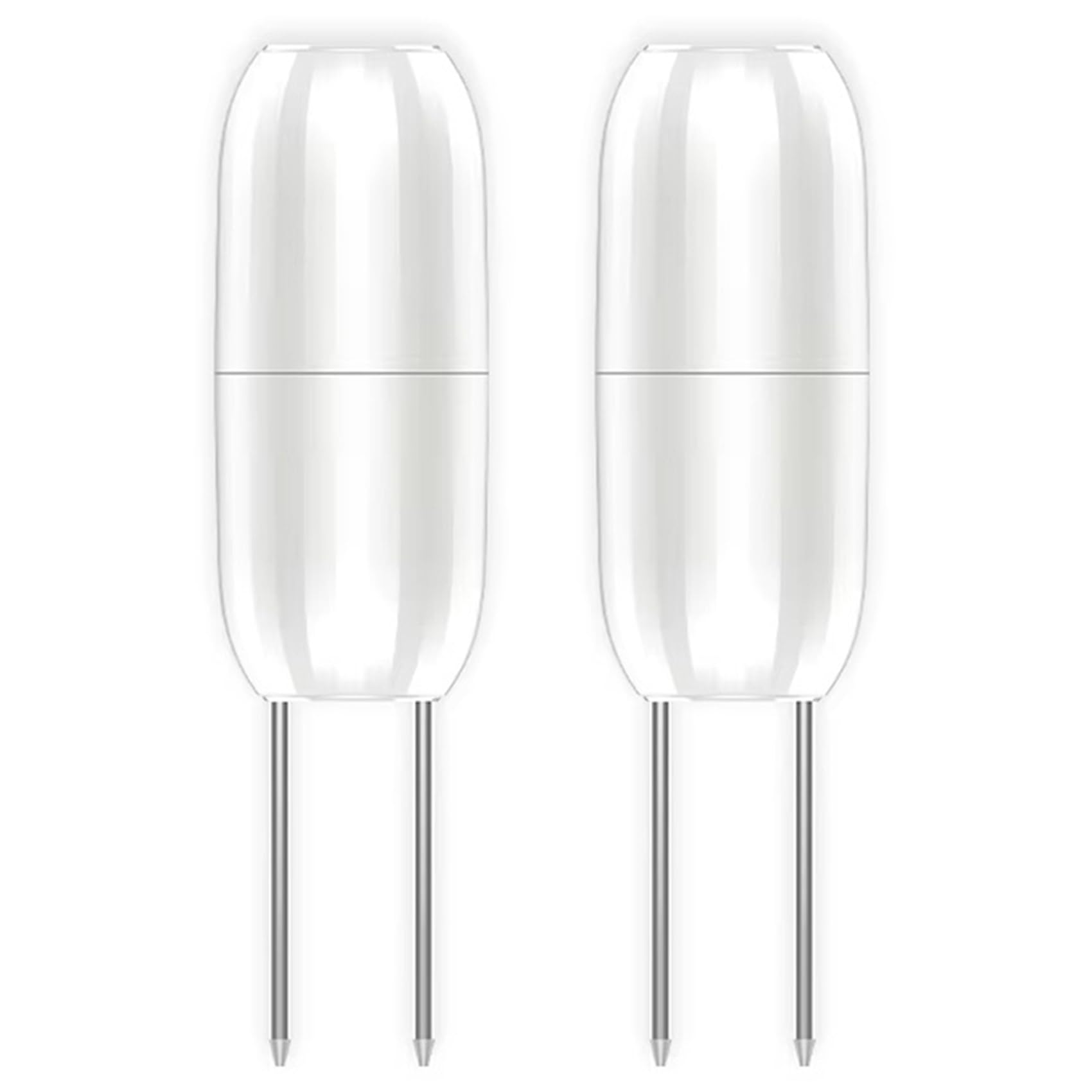 Jnchdghwa White 2X Tuya Zigbee Wireless Soil Intelligent Temperature Humidity Tester Mobilephone App Real Time