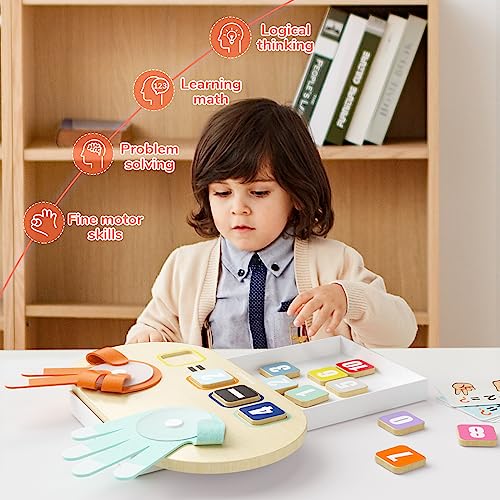 TOP BRIGHT Montessori Math Learning Toy for 3 Years Old Children - Image 3