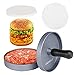 GWHOLE Prensa de Hamburguesa Antiadherente Molde Hamburguesa con 100 Papeles de Hamburguesas