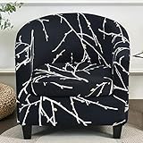 black tub chair best price 【Tamaño perfecto】: la carne cubre que ofrecemos es universal. Please according to the picture Measurement guide, elige tu funda de piel club, se puede utilizar como largo como tu sofá tamaño está dentro de la línea elástica.