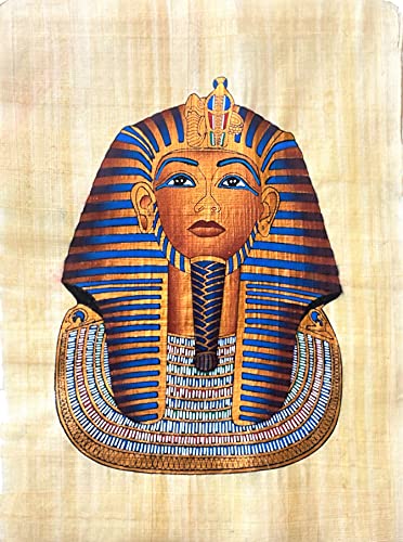 NileCart Collection of 4 Hand Painted Egyptian Papyrus Paintings, Size 13x17 in, Modern Traditional Style, Unframed, Indoor Use, Perfect for Bedroom, Living Room, Office - image 2