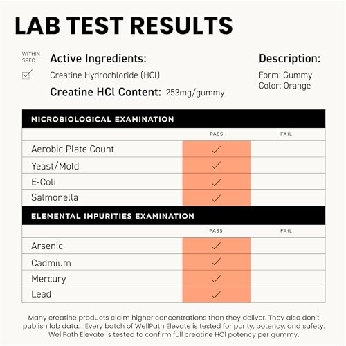 WellPath Creatine HCl Performance Gummies