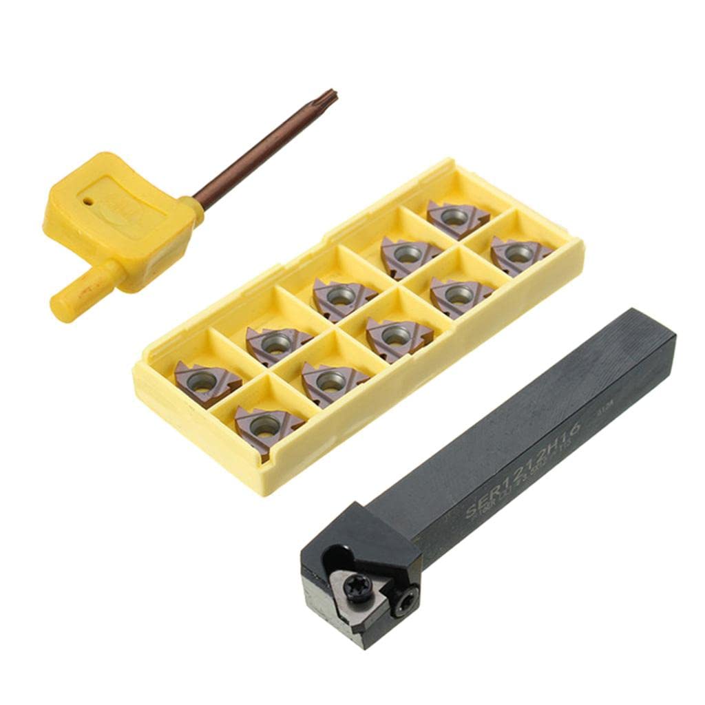 Portaherramientas para Torno CNC, Insertos de Cojinete, Llave para