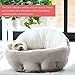Queta Hundebett Hundesofa Hundekissen Klassischer hoher Rücken Haustierbett Hundekörbchen Abnehmbares und maschinenwaschbares bequem Schlafen Bett