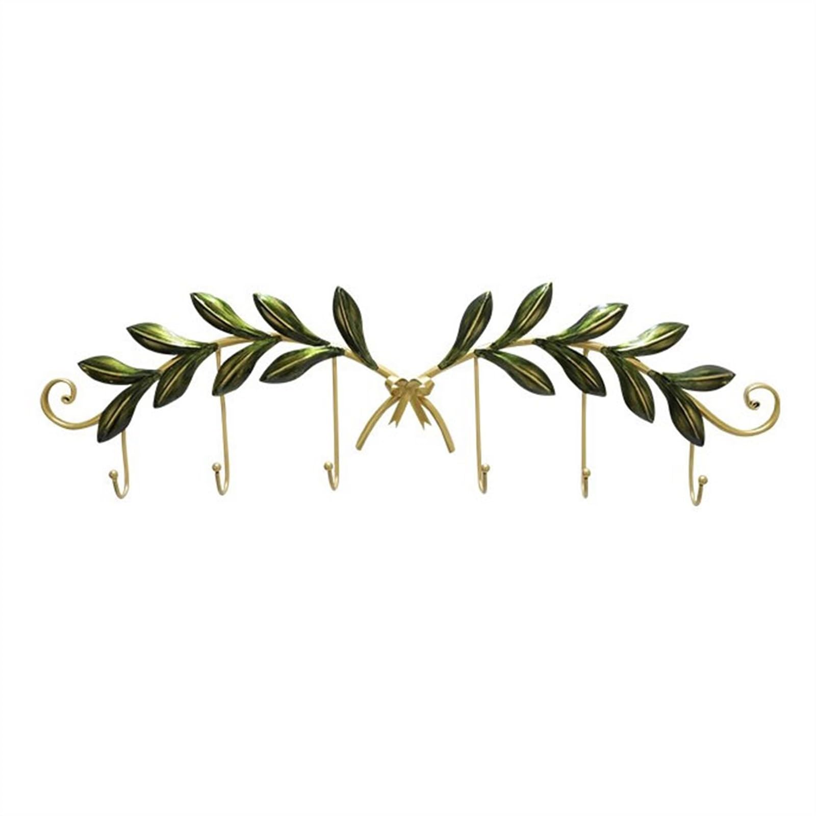 YQINQIN83B Coat Hangers Entryway Coat Hooks Modern Wall Decorative Rack Entrance Key Storage Creative Olive Branch Hanging Racks for Bedroom