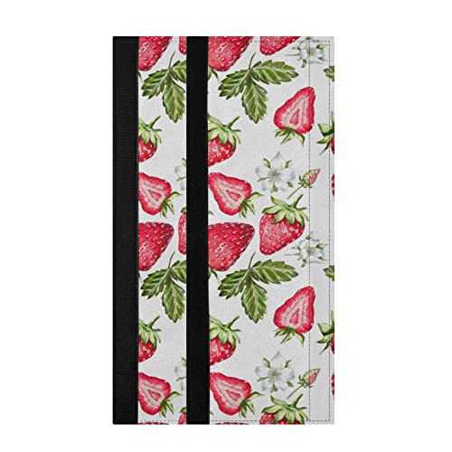 xigua Black Buffalo Plaid Refrigerator Door Handle Covers Set of 2 Kitchen Appliance Handle Decoration Cover for Fridge Microwave Oven Dishwasher