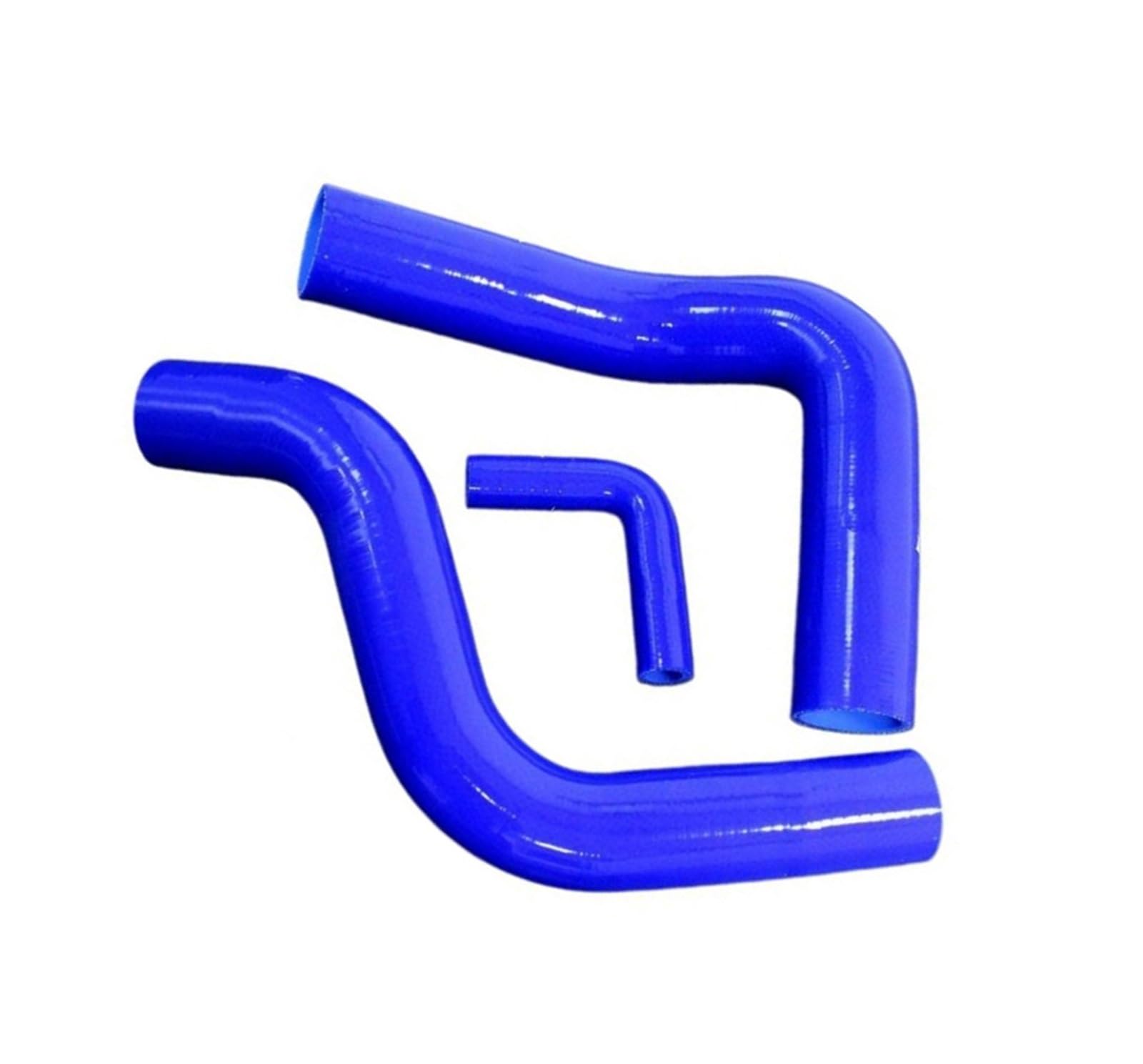 Water Coolant Pipe Compatible with for Mustang for Cobra for Shelby 1964 1965 1966 1967 1968 Engine Water Tank Radiator Silicone Hose Cool Pipe(Blue)