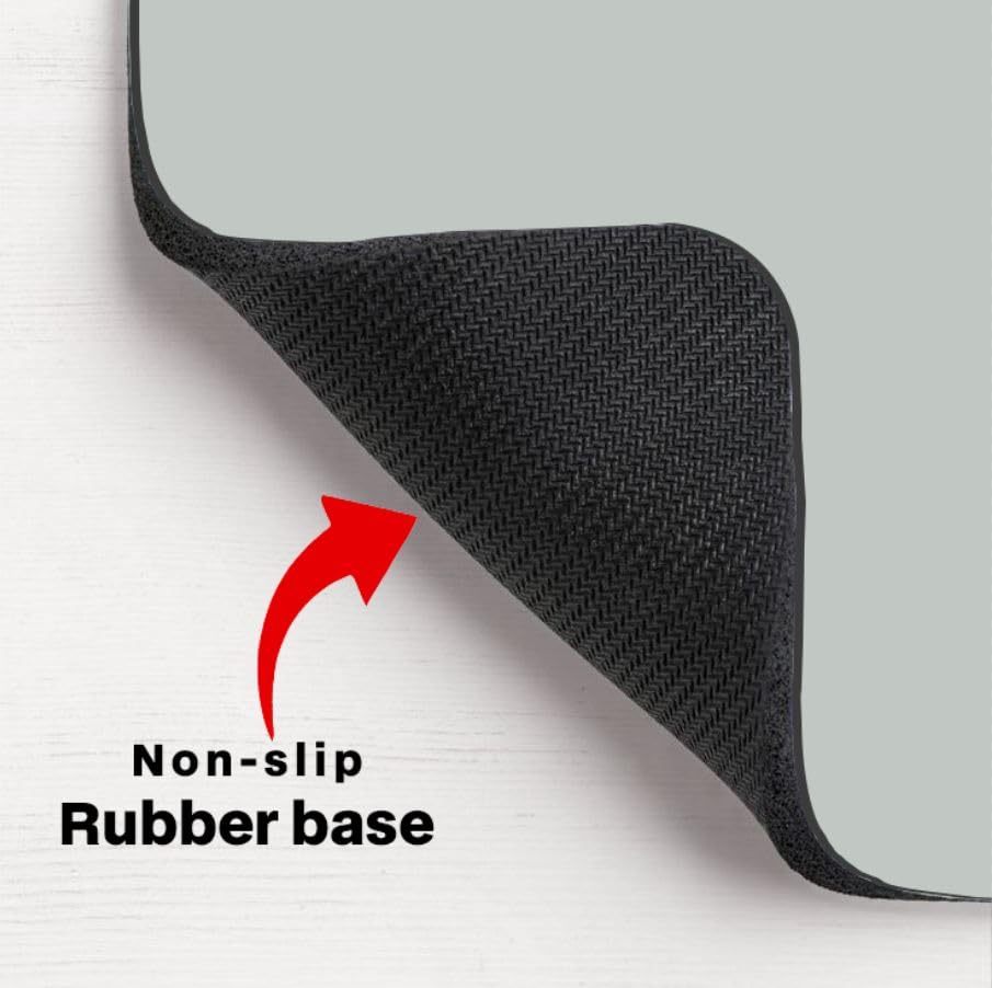 Image of ON TREND Premium Extended Mouse Pad, Large Premium Desk Mat Anti Skid Rubber Base for Desktop Laptop PC Office Gaming (Size- 23 X 11 x 0.12 Inch) (Grayish Green)
