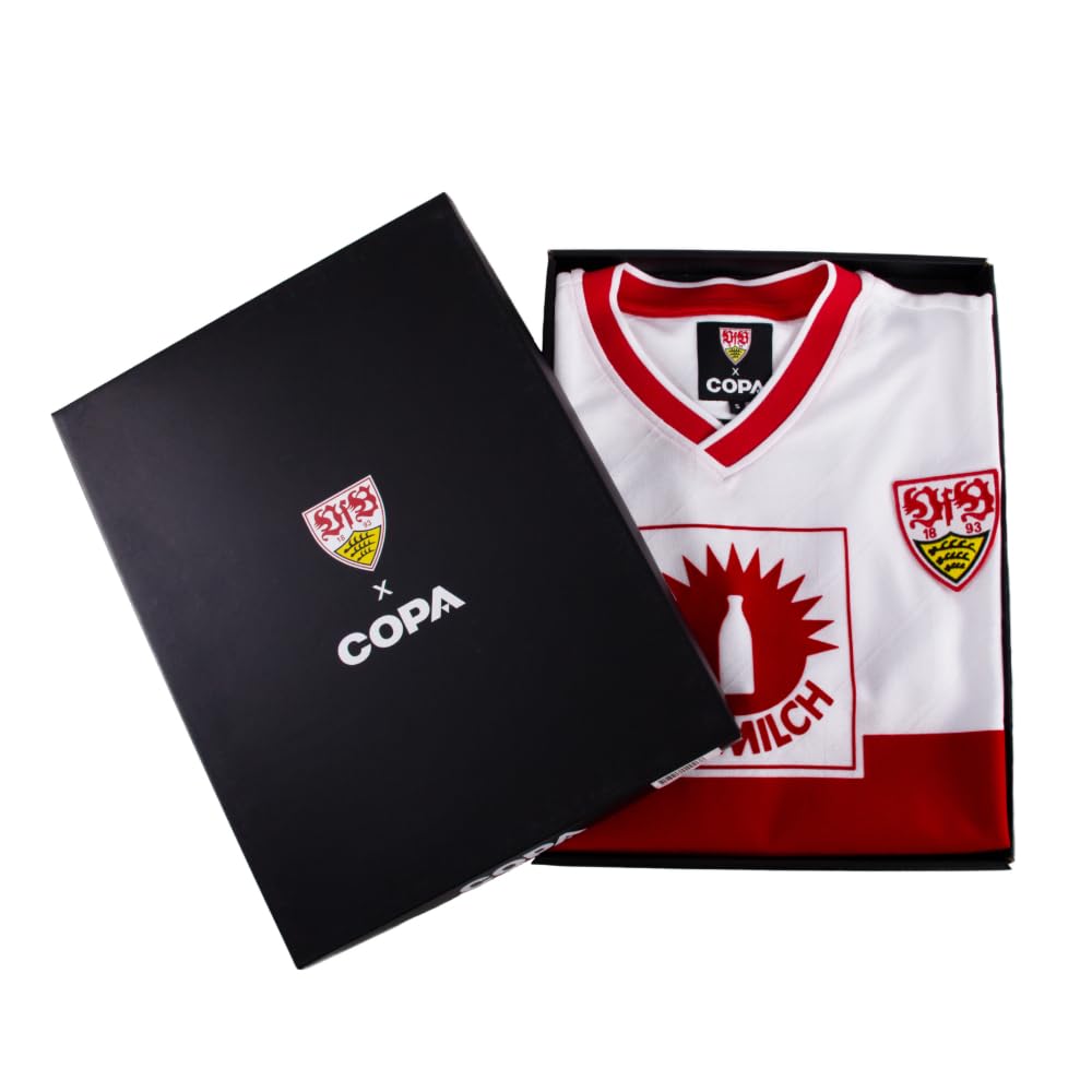 COPA Retro Trikot VfB Stuttgart 1987/89 White