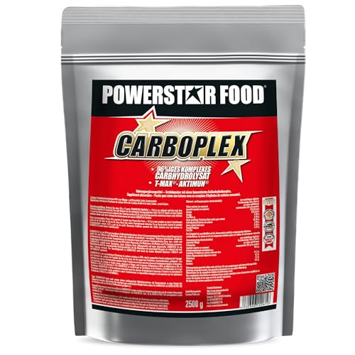 Powerstar CARBOPLEX Kohlenhydrate-Komplex 2500 g | Deutsche Herstellung | Alternative zu Cluster Dextrin | Kohlenhydrate-Pulver für Weight Gainer
