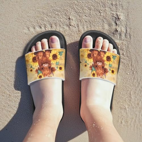 Kids Summer Sandals Cute Cartoon Slides for Girls & Boys Beach Pool House Shoes3