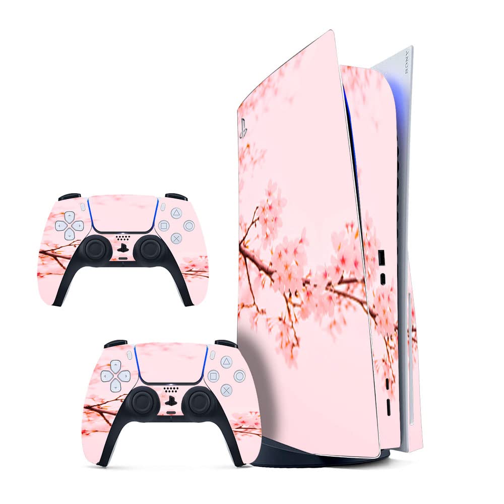 See full amazon price history chart for GADGETS WRAP Printed Vinyl Skin Sticker Decal for Sony PS5 PlayStation 5 Disc Edition Console & 2 Controller (Skin Only, Console & Controller not Included.) - Pink Sakura GADGETS WRAP Printed Vinyl Skin Sticker Decal for Sony PS5 PlayStation 5 Disc Edition Console & 2 Controller (Skin Only, Console & Controller not Included.) - Pink Sakura (B0BW3W3M1F) Amazon Price History, Amazon Price Tracker