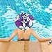 Flowers Blue Purple Leaves Foldable Hats for Women Sun Protection for Sun Fashion Sun Hats uv Protection Women Golf Gorro para el sol