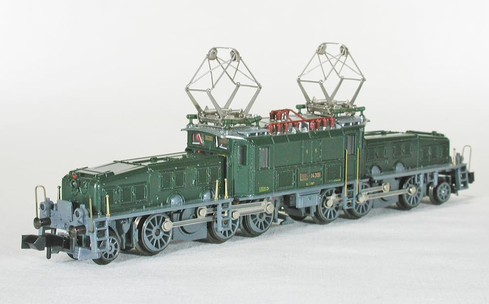 Locomotive Électrique Minitrix 12956 - Crocodile 14302 - Échelle N - Occasion