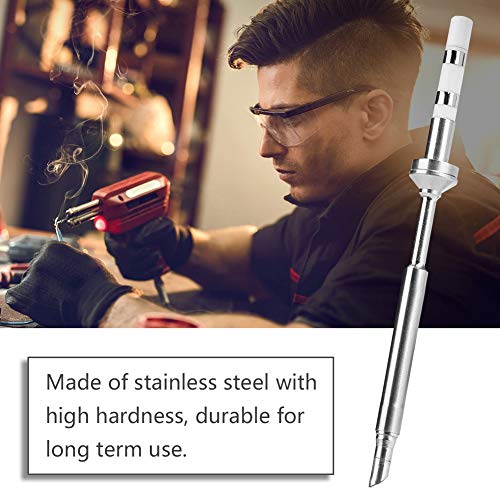 Image of 7 Types Mini Stainless Steel Solde Iron Tips, Iron Station Kit, Replacement for TS100 Solde Iron (TS-C4)
