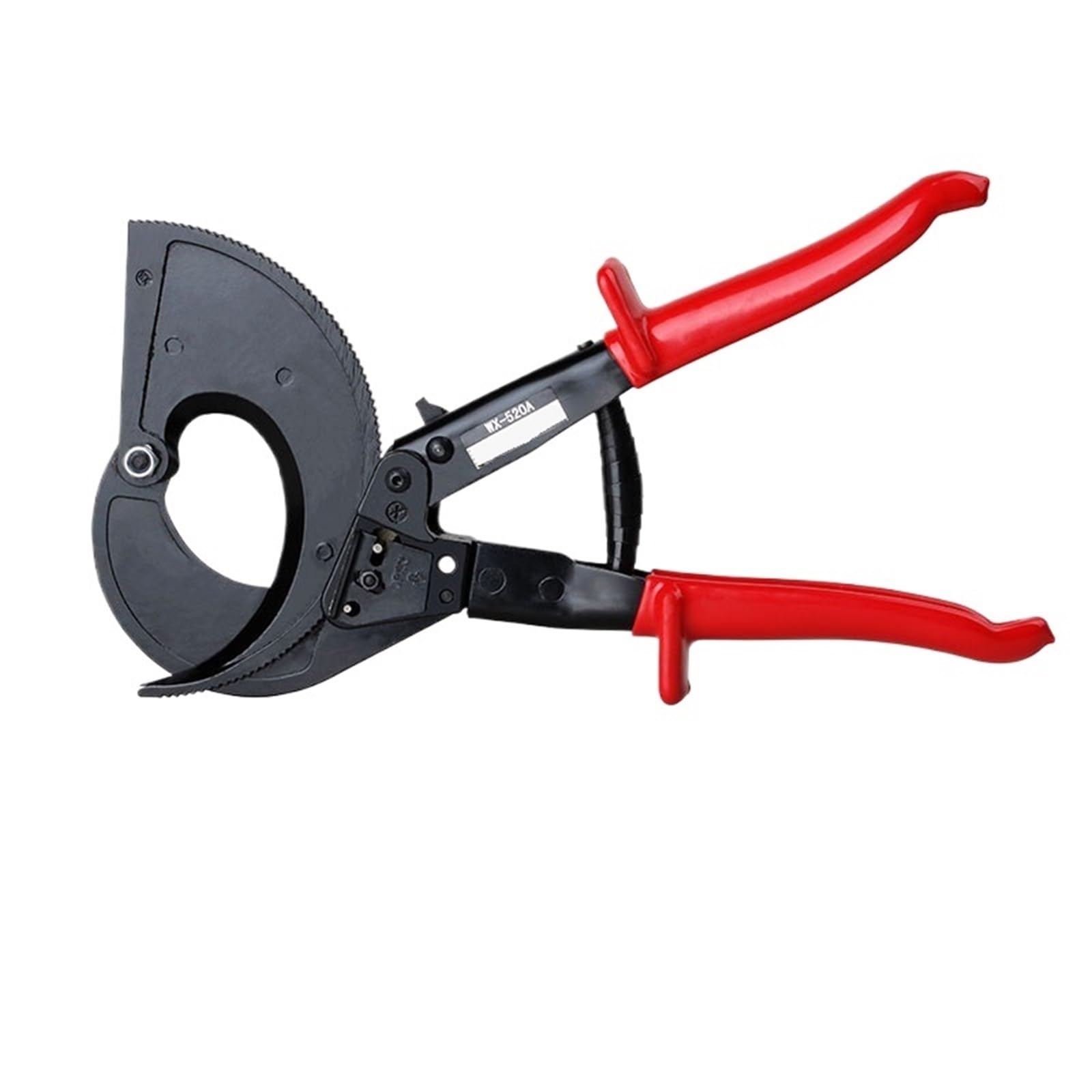 Ratchet Cable Cutter Ratchet Electrician Cable Cutter Plier Scissors Copper Aluminum Wire Cutting Hand Tool for Large for Copper Aluminum Armored(LK-520)