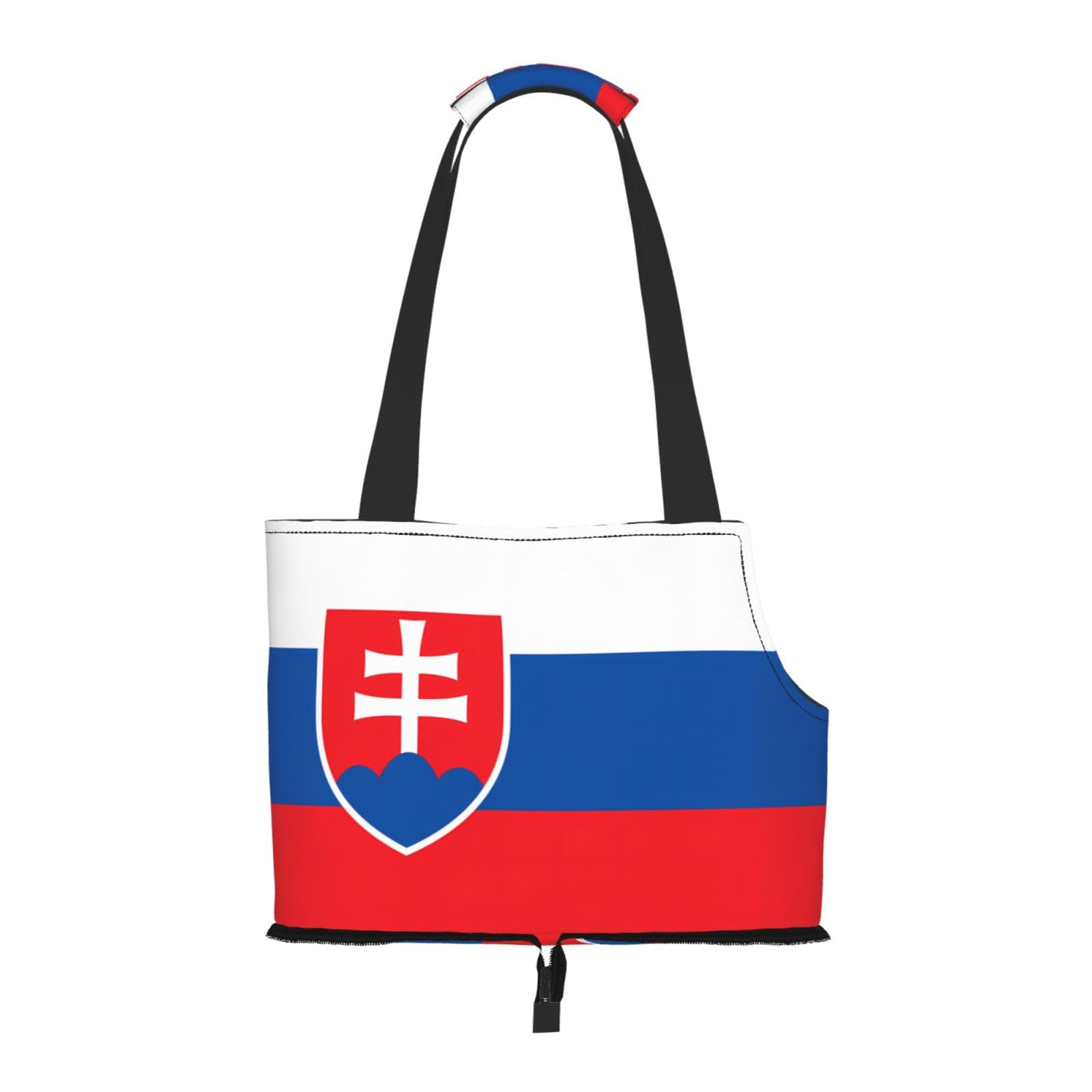 Flag of Slovakia Pet Tote Bag - Waterproof and Wear-Resistant Portable Shoulder Bag for Small Dogs and Puppies