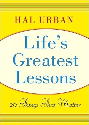 Life's Greatest Lessons: 20 Things That Matter book cover
