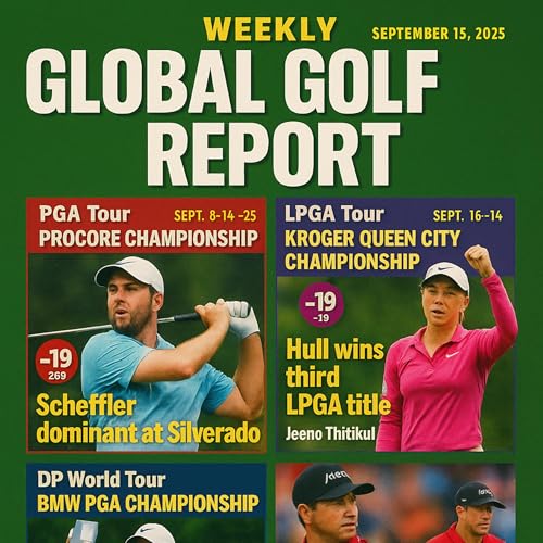 『#347 Weekly Global Golf Report: September 15, 2025』のカバーアート