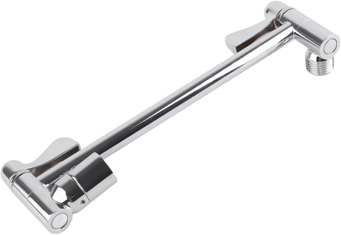 Shower Extension Arm,Adjustable Arch Design Wall Mount Shower Arm Extender Universal Shower Extension Arm for Bathroom Showering