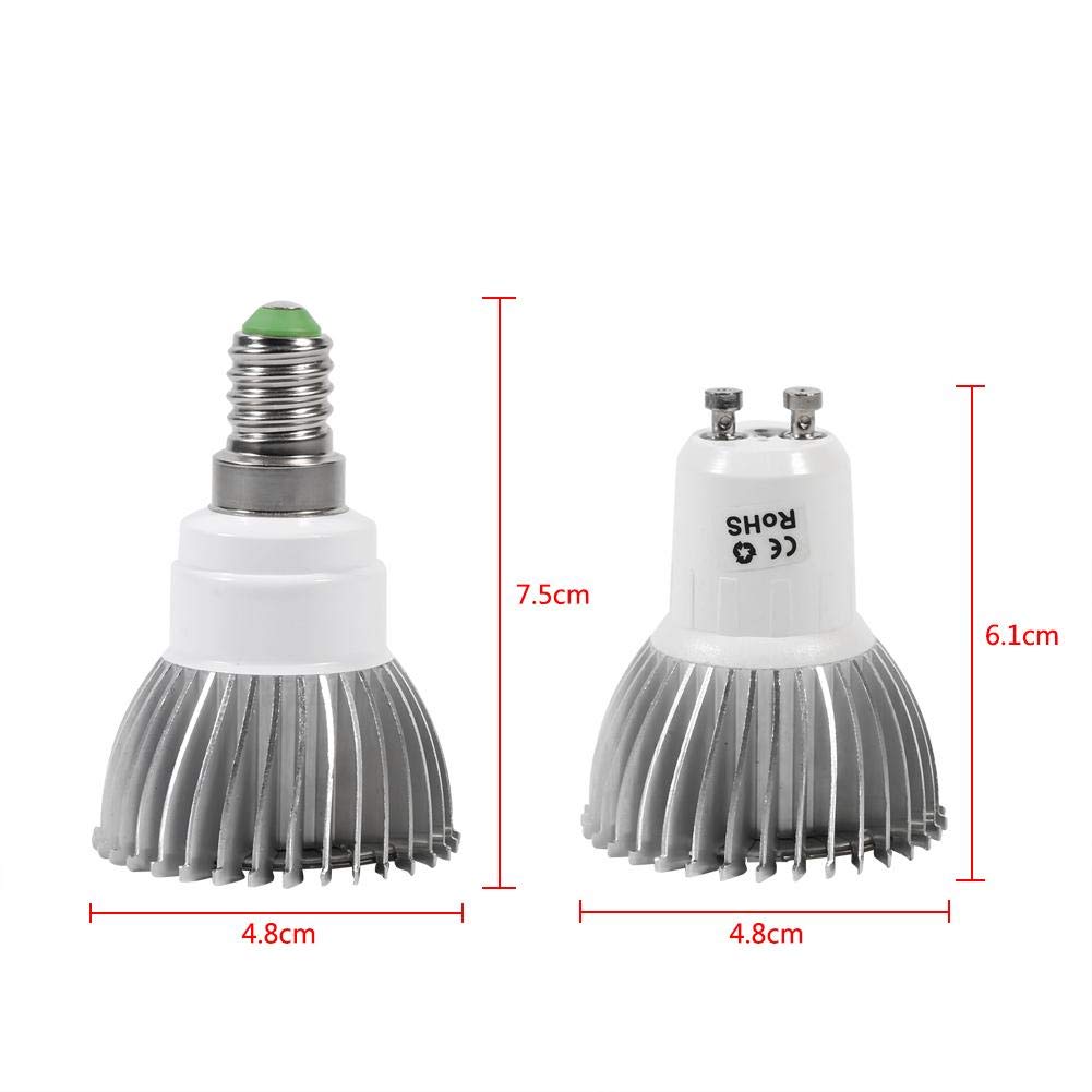 Lampadina LED Per Piante - 28W Full Spectrum, Con Base E14, Per Coltivazione Indoor E Serra - Foto 4