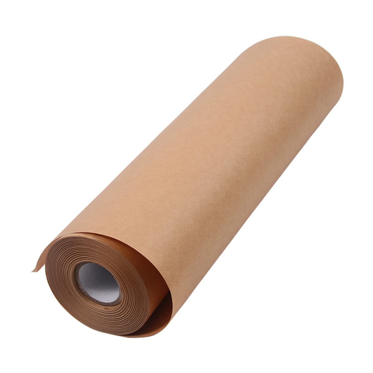 HEALSOPTHY Rouleau de Papier Kraft Marron 45 Cm X 30 M Papier Artisanal Résistant Protection Robuste pour Emballage et Loisirs Créatifs pour Décoration et Emballage