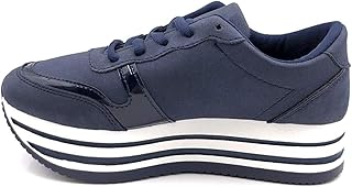 Basket plateforme bleu marine Clearance