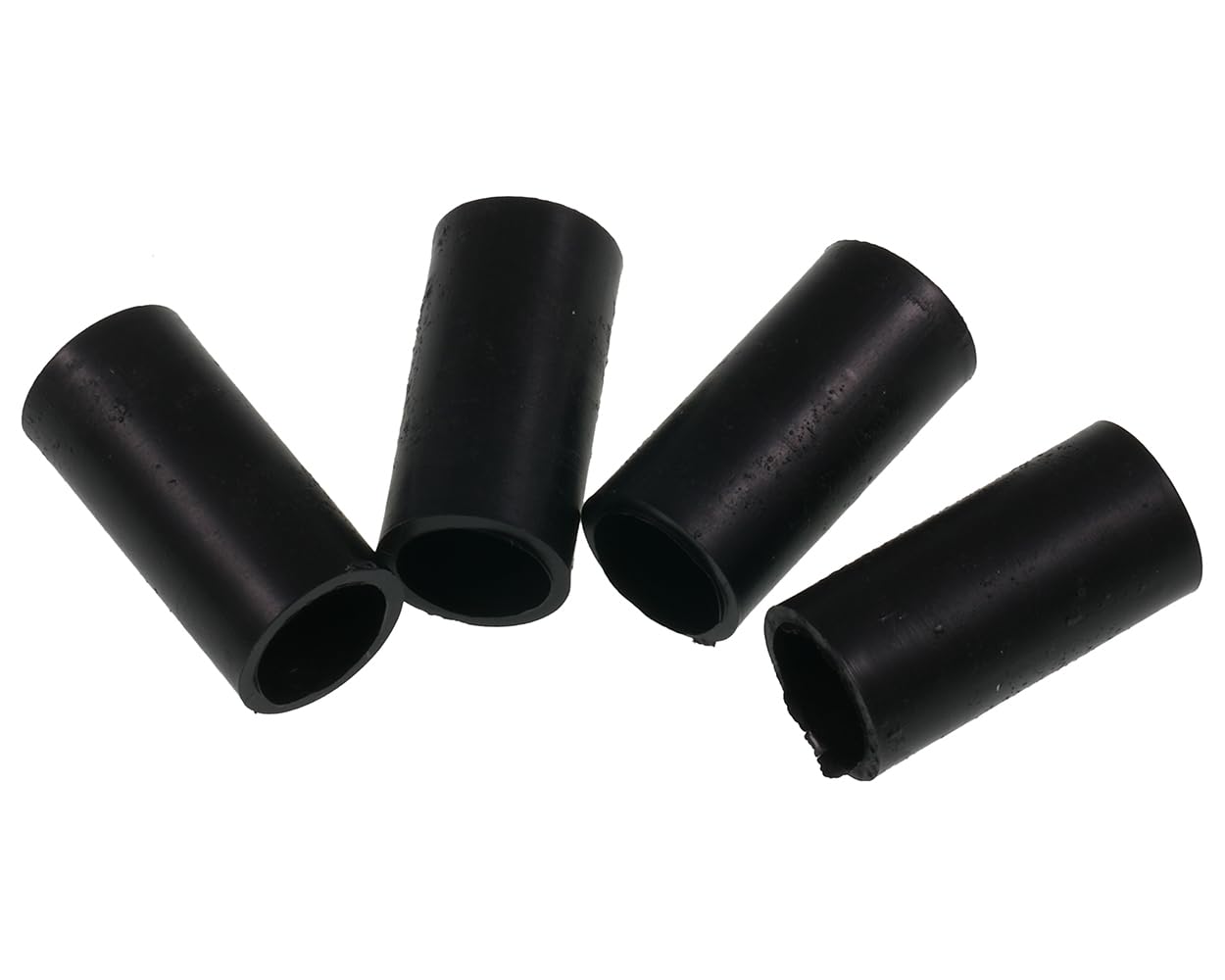 Jeu de 2 amortisseurs 280 mm noirs, œil 8/10 mm, compatible avec mobylette