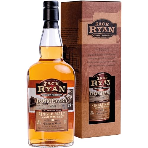 Jack Ryan Toomevara 10 Years Old Single Malt Bourbon Aged Whisky trocken Irland inkl. FeinWert...