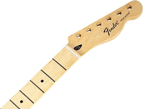 Amazon.com: Fender Cuello estándar Telecaster – 21 trastes – arce :  Instrumentos Musicales