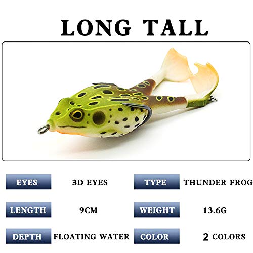 hengtaiwei-Doppelpropeller-Froesche-Soft-Bait-Soft-Silicone-Angelkoeder-Gummifrosch-Frosch-fuer-Angler-Angeln-Meer-Kunstkoeder-Angeln-for-Zander-Forellen-Barsch-3D-Double-Propeller-Frogs-Weiche-Koeder