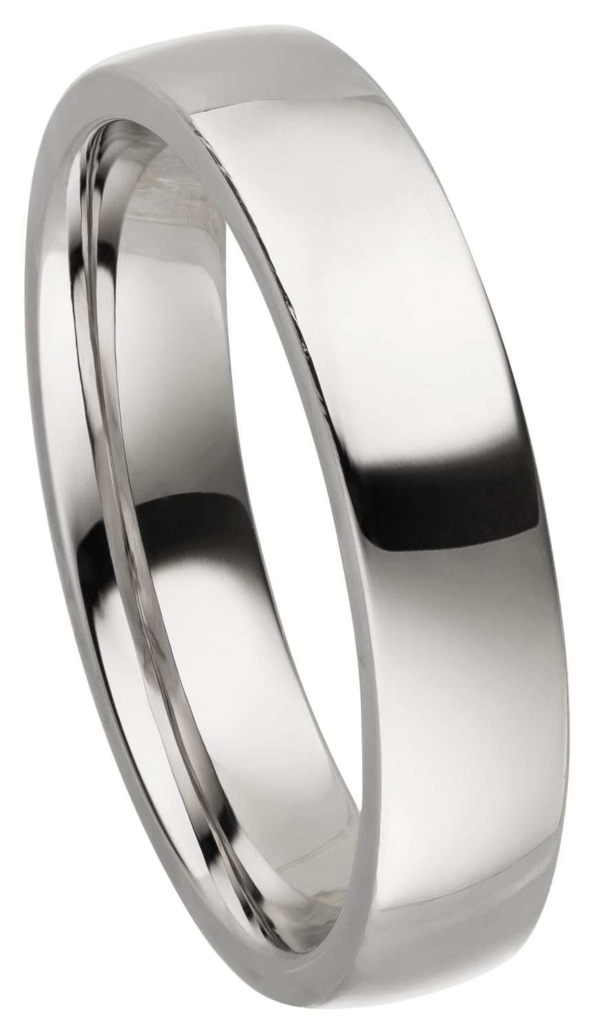 Kolibri Rings 925 Sterling Silber Ring 5mm Partnerring Ehering Freundschaftsring Unisex - Inkl. Gratis Gravur und Etui