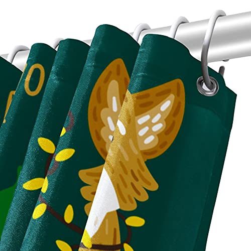 Rideau de douche de Noël Corgi multicolore imperméable anti-moisissure - 6