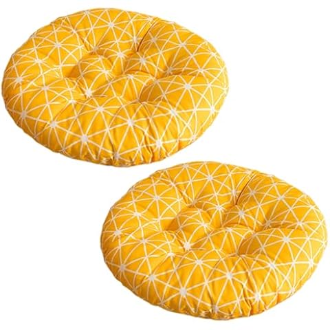 Fadcaer Round Chair Seat Pads for Comfort Cover