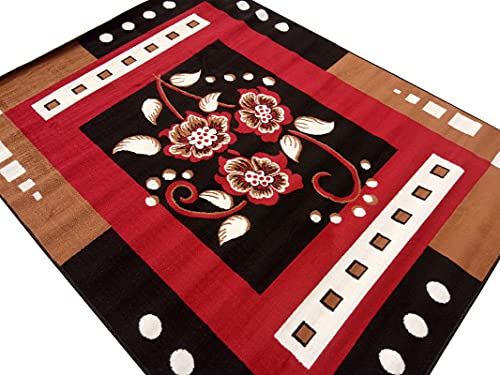 Image of Home Decore Acrylic Carpet for Your Living Room & Drawing Room Aywhere in Your Home (60x180 Red Colour)- 2x6Feet