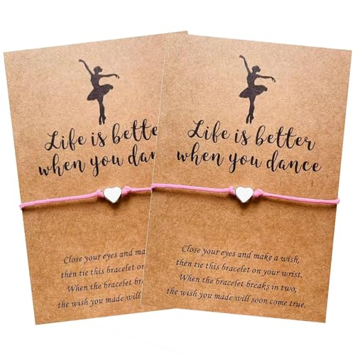 Image of Lemua Dance Bracelet Gifts Ballet Bracelet Jewelry for Granddaughter Daughter Niece