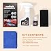 FAVIRZCE Car Headlight Restoration Kit: Restore Headlamp Clear from Yellowing & Oxidation in Minutes Waterproof Gloss Finish - Headlight Cleaner and Restorer Kit for Automotive Trucks RVs Motorcycles