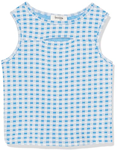 Speechless Girls' Sleeveless Peekaboo Shirt