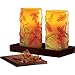 Autumn Leaf Vanilla Scented Flameless Candles