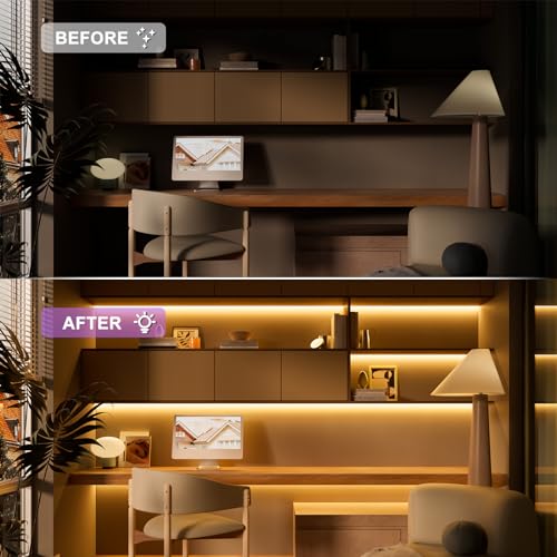 Tira de LED COB MIWISE 10m 2700K Dimmable con Control Remoto miniatura 7