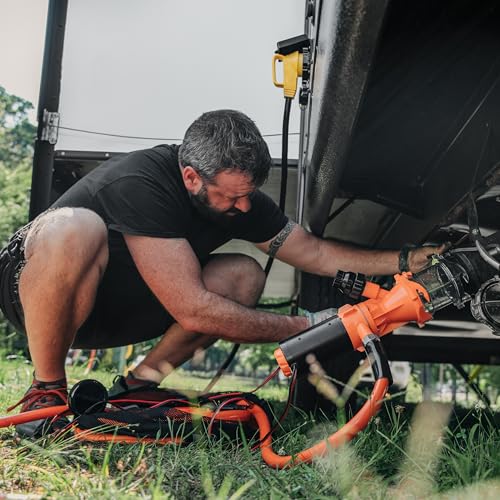 Image of Camco Rhino Camper /RV Sewage Macerator Pump Kit - Features Run Dry Protection and High Temp Protection - Compatible w /4 inch, 3.5 inch & 3 inch Sewer Outlets - Designed w /Self-Priming 12 Volt DC Motor (39040)