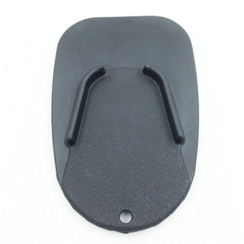HK MOTO- Black kickstand plate pad Universal Suzuki Kawasaki Yamaha Ducati
