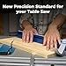 Kreg KMS7102 Table Saw Precision Miter Gauge System - Factory Calibrated - with Miter Gauge Fence & Bar - Miter Gauge for Table Saw