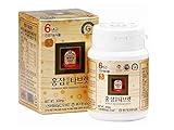 Authentic 6years Korean Red Ginseng - 300mg X 200 Tablets - Healthy Immune Support, Improving Blood...