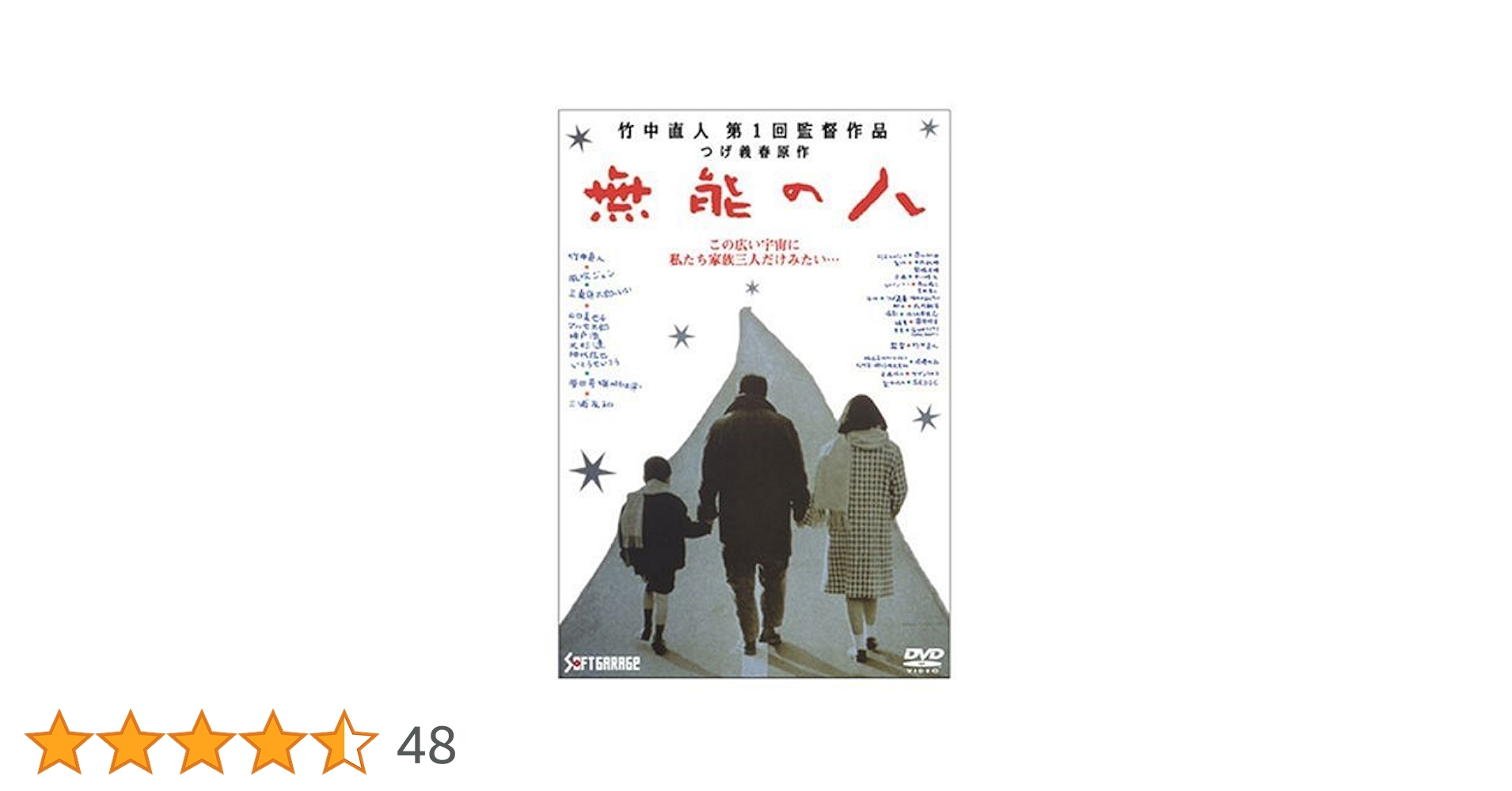 無能の人 [DVD] o7r6kf1 Amazon.co.jp: 無能の人 [DVD] : 竹中直人: DVD