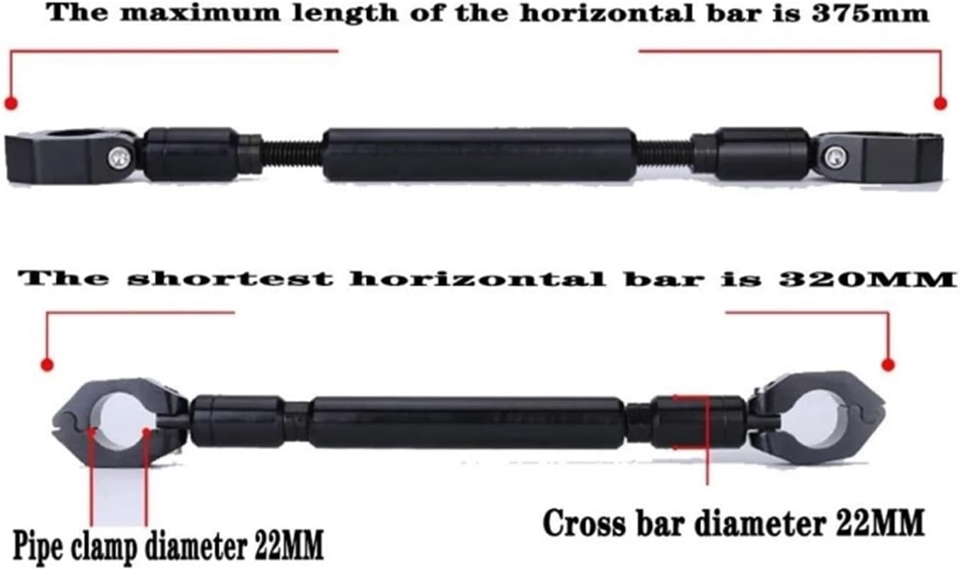 バイク ハンドルブレース のために X-ADV750 オートバイアクセサリーバランスバーハンドルバークロスバー電話ホルダーサポート(