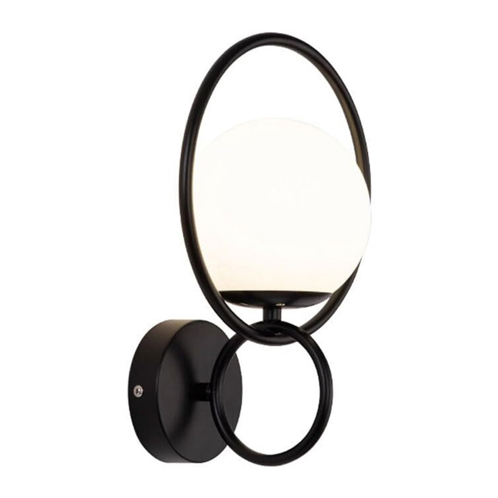 ITOSUI Decorative Wall Lamp Modern Wall Sconces Glass Lampshade Light Fixtures for Bedroom Bedside Living Room Kitchen Study Dining Room Hallway Stairs(Dark)