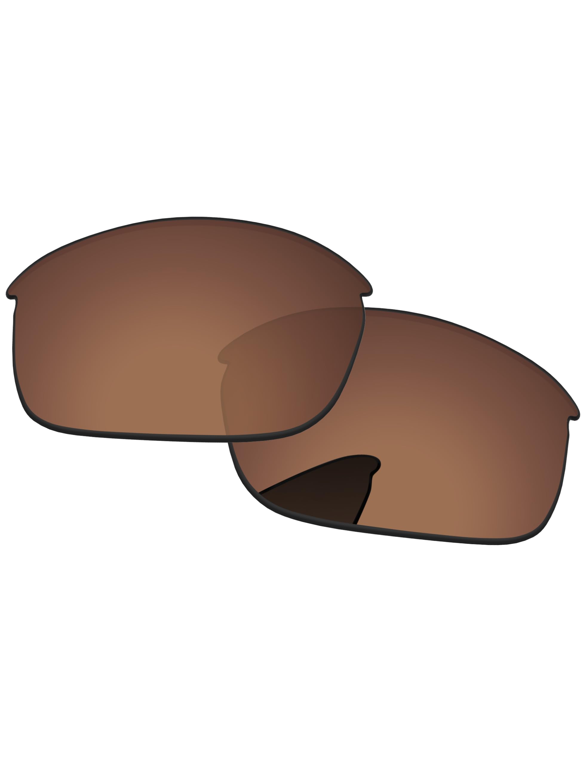 Lentes de repuesto para gafas de sol Oakley Flak Jacket OO9008, Café Cobre, Flak Jacket