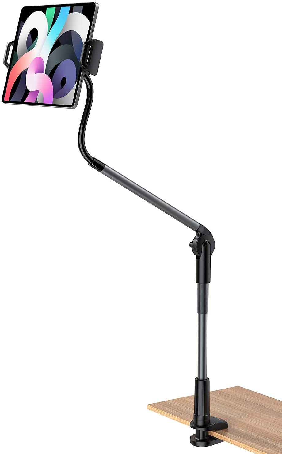Shahn Gooseneck Tablet & Phone Holder, 360° Adjustable Extending iPad Holder Stand for Bed Long Arm Phone Mount for Desk Compatible with for Tablet/iPad/iPhone/Smartphone (B0DGQV1MMF) Amazon Price History, Amazon Price Tracker