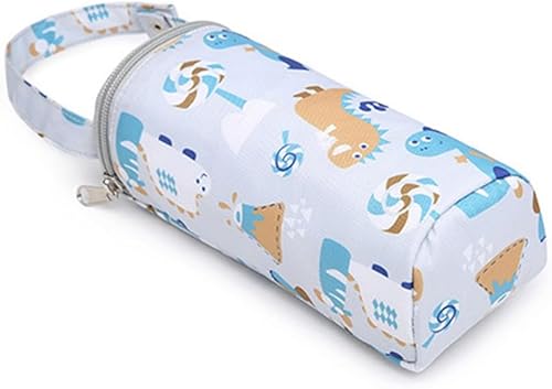 Miniatura 9 de Calentador de agua de leche, bolsa aislada para bebés, calentador de biberón de lactancia para bebé, bolsa de biberón preservada para viajes en